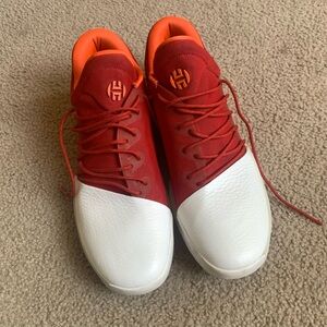 Adidas Harden Vol. 1 Home Sneakers men’s Red and White Shoes